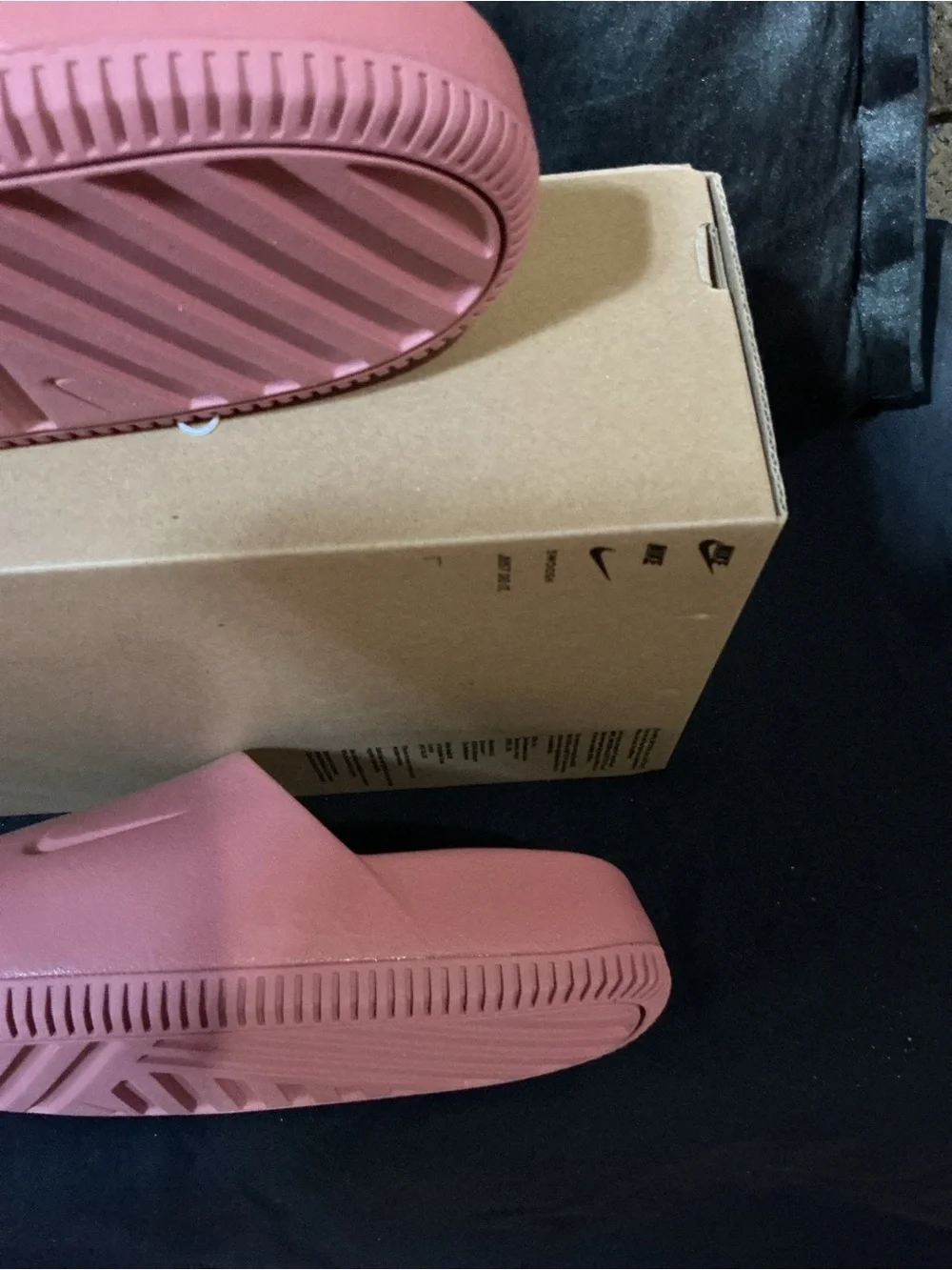 Nike Women's Slide Sandals in Dusty Pink Slides Nike Calm Slide sz 9 new